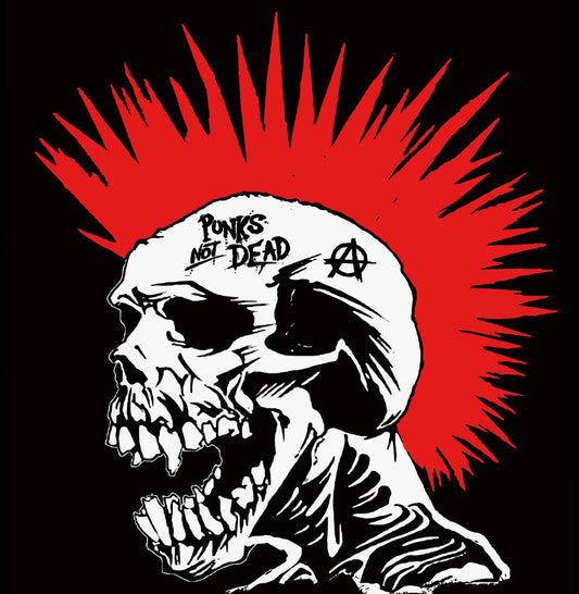 a punk skull with spikes used by the exploited