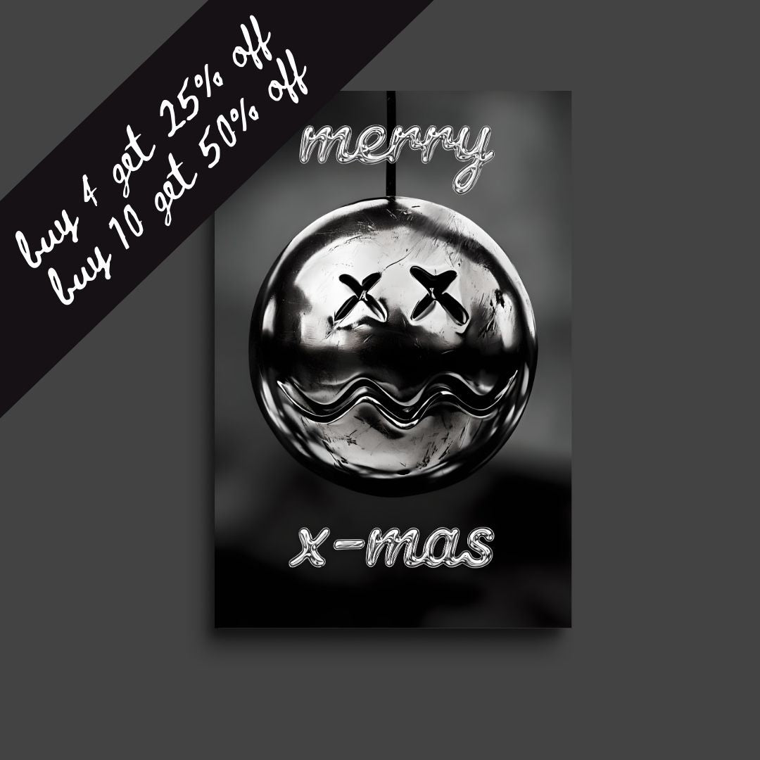 emo christmas card