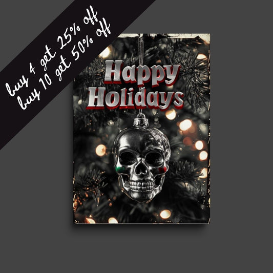 horror christmas card