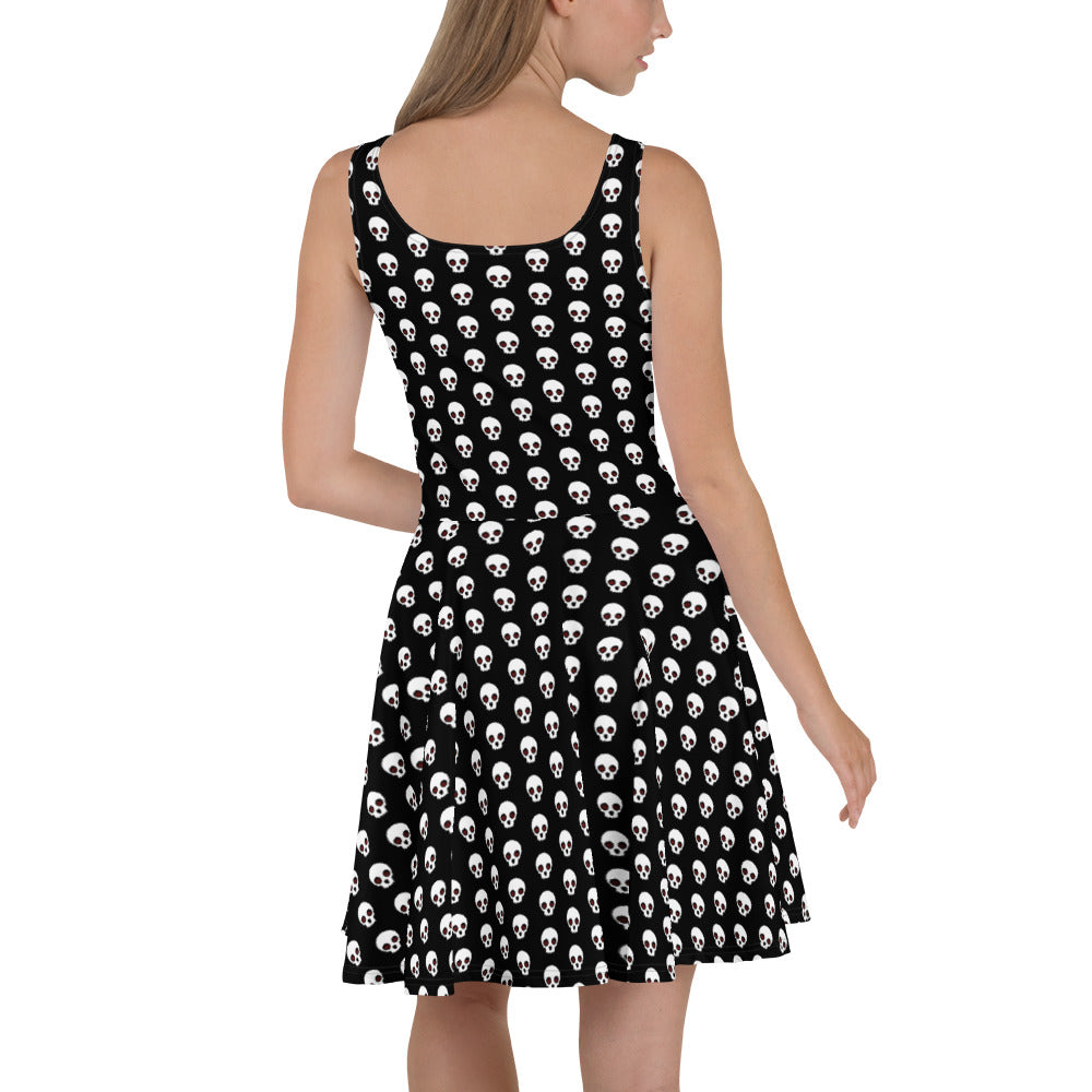 SKULLS Skater Dress