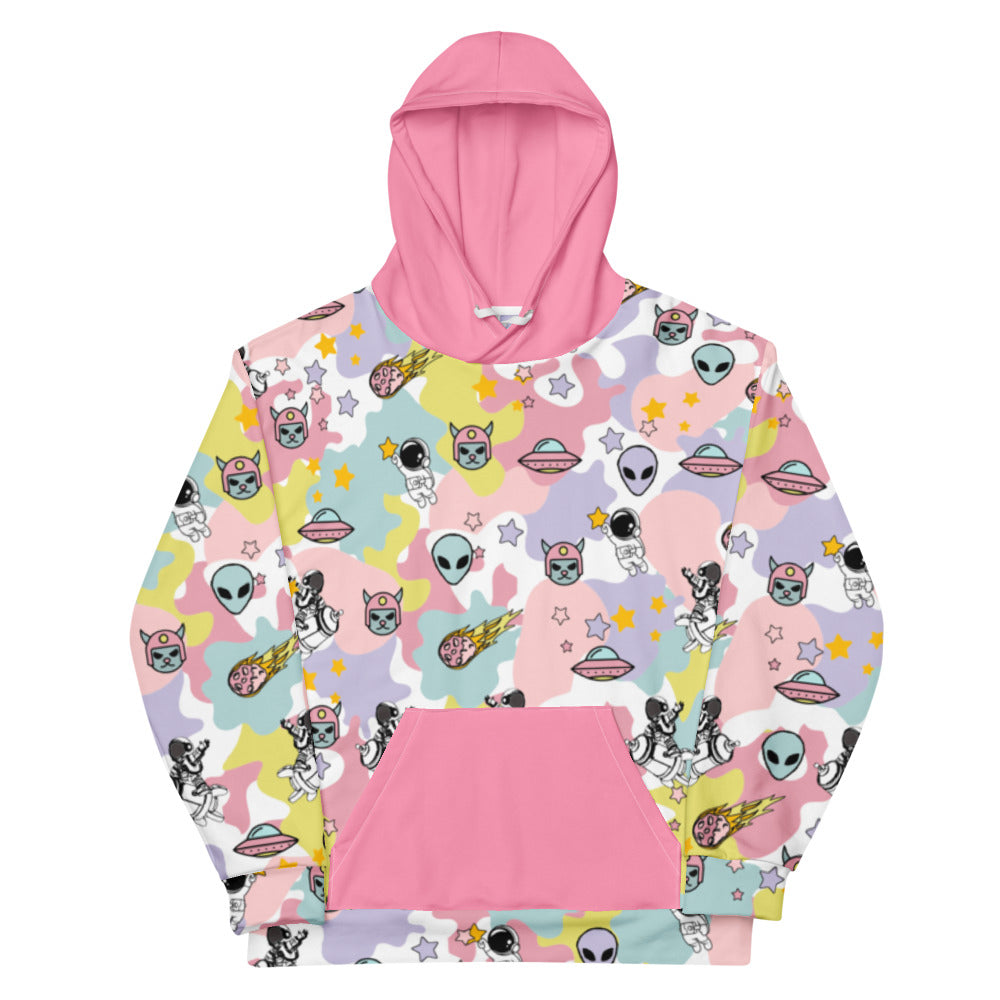 Ice Cream Cosmos Hoodie - Y2K Alt-Aesthetic