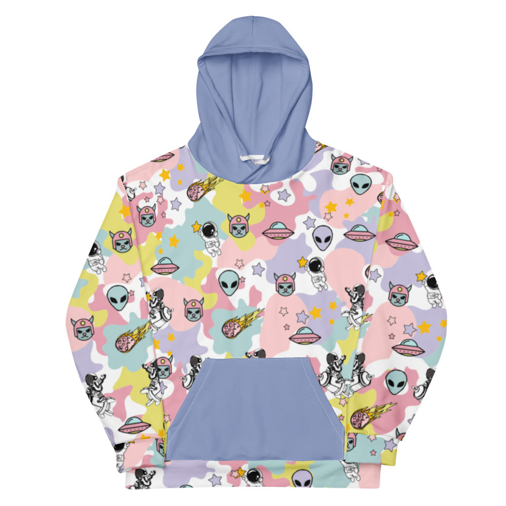 Ice Cream Cosmos Hoodie - Y2K Alt-Aesthetic