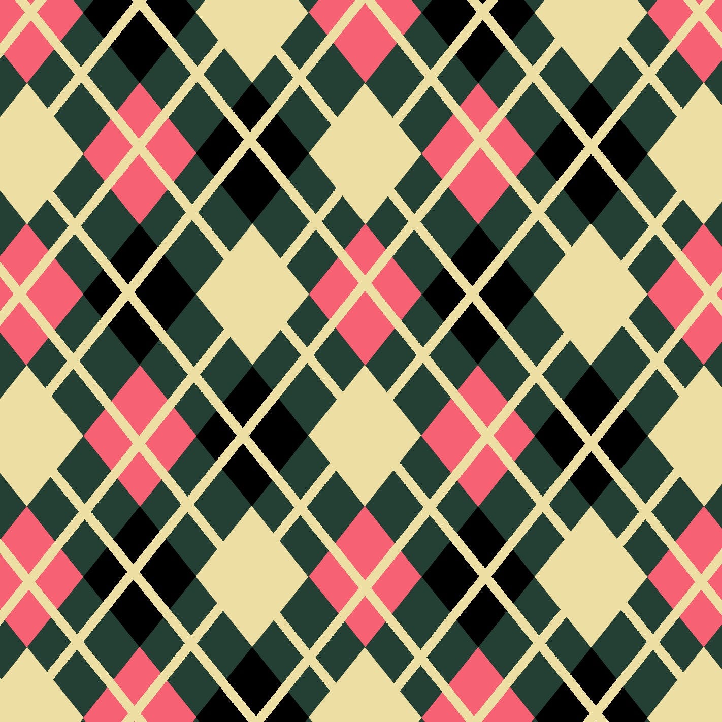 an argyle pattern