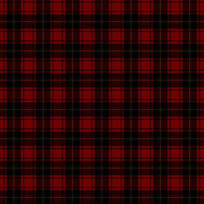 a darker version of the classic red punk plaid pattern