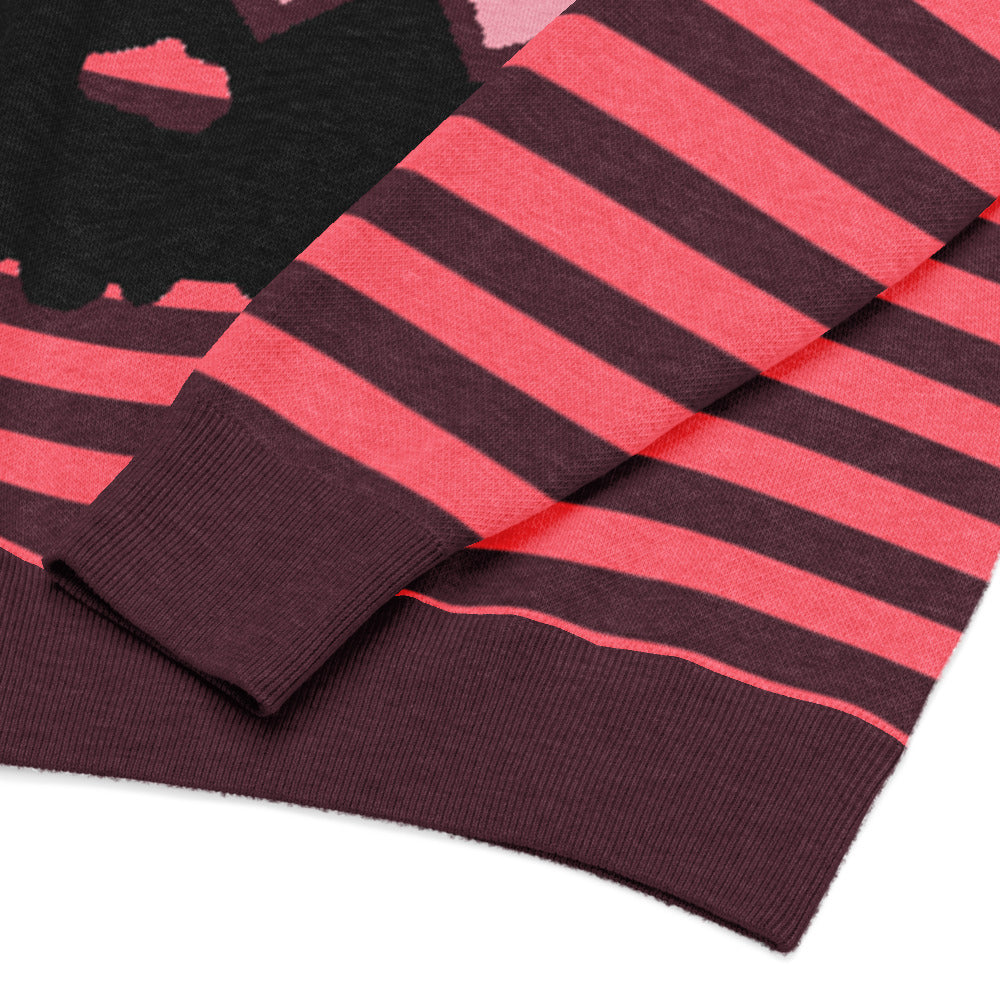 Dead cute knitted crew neck sweater