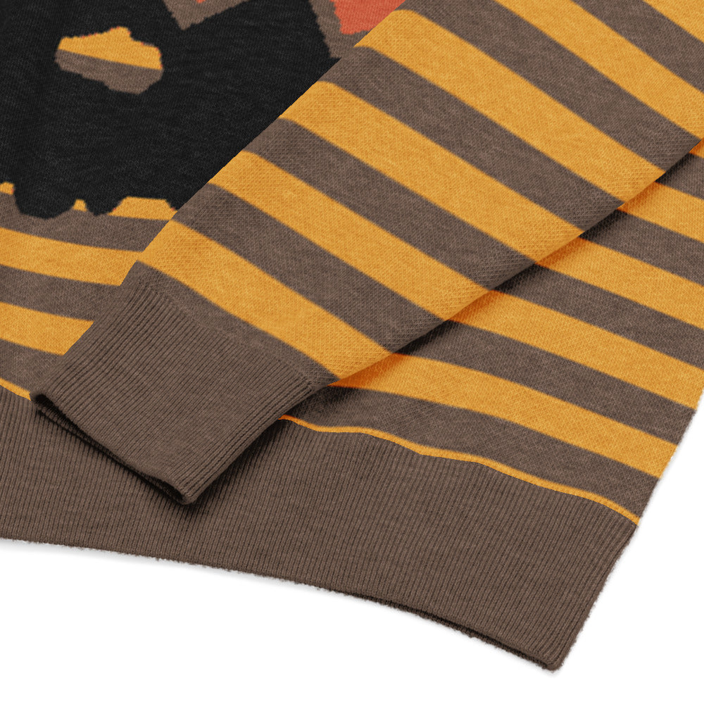 Dead cute knitted crew neck sweater