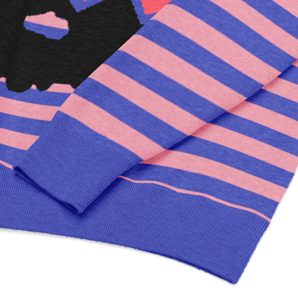 Dead cute knitted crew neck sweater