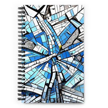 Shattered dreams spiral notebook
