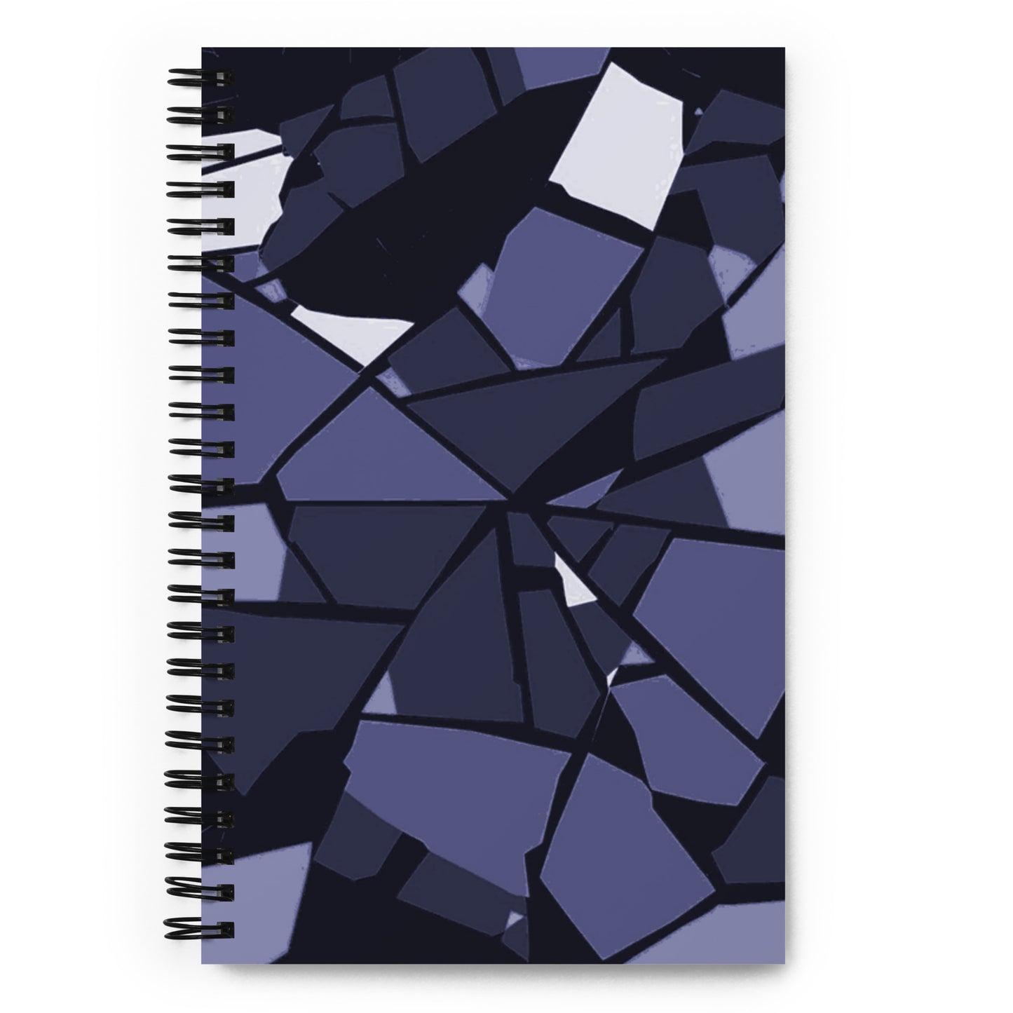 Shattered dreams spiral notebook