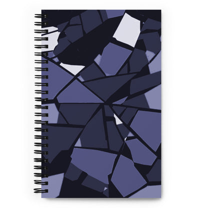 Shattered dreams spiral notebook