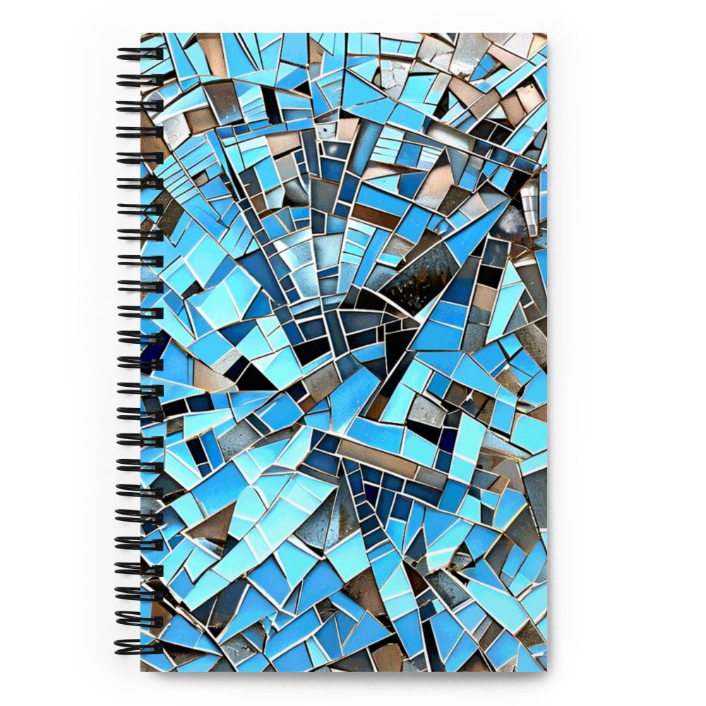 Shattered dreams spiral notebook