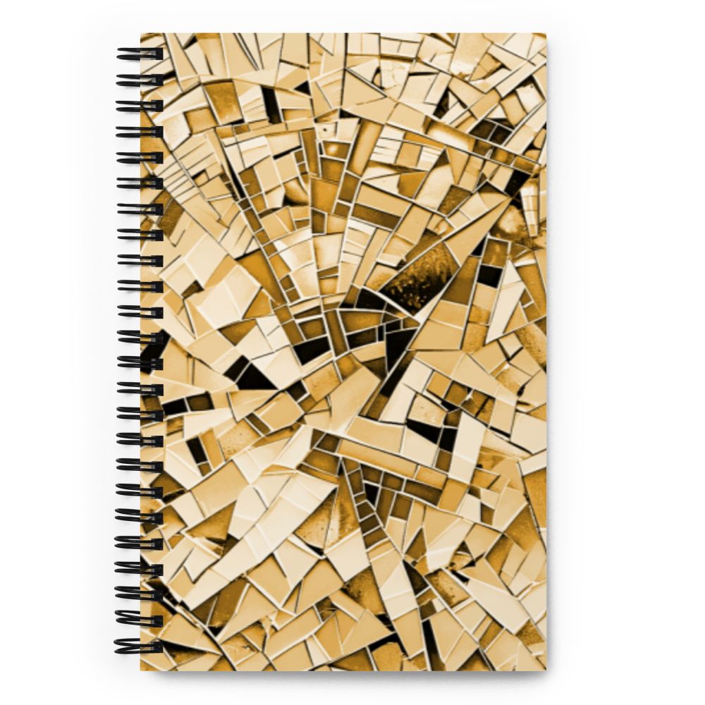 Shattered dreams spiral notebook