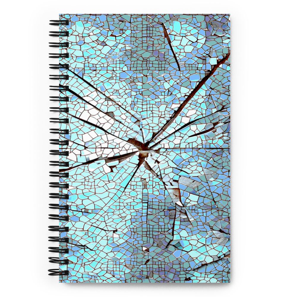 Shattered dreams spiral notebook