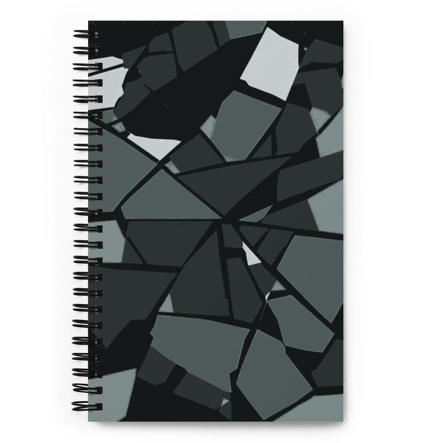 Shattered dreams spiral notebook