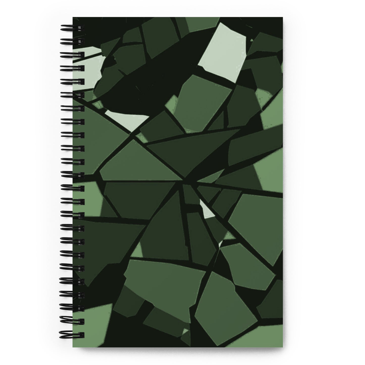 Shattered dreams spiral notebook