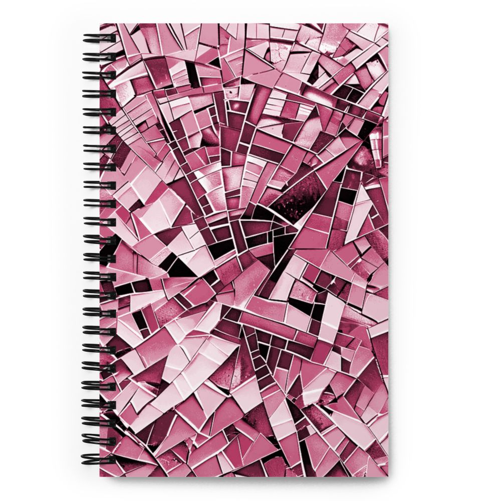 Shattered dreams spiral notebook