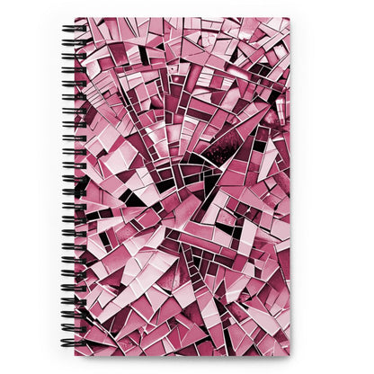Shattered dreams spiral notebook